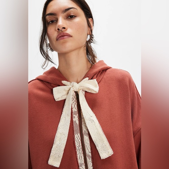 NWT Free People x We The Free Flower Child Hooded Cardi - $248 - Picture 3 of 16